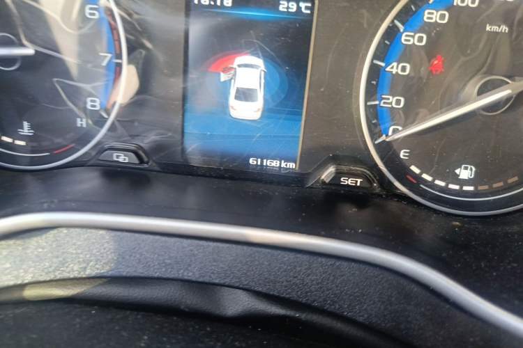 Used Geely Auto Emgrand 2018 1.5L Manual Luxury Model Odometer Close Up