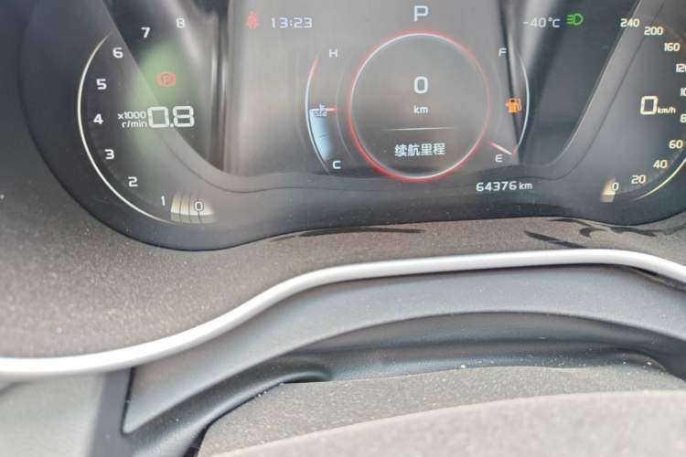 Used Geely Auto Emgrand 2018 1.5L CVT Upward Connect Edition Odometer Close Up
