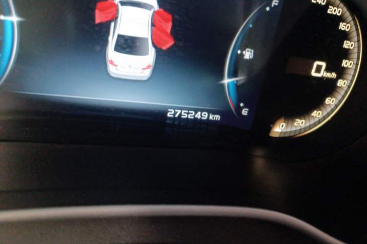 Used Geely Auto Emgrand 2018 1.5L CVT Upward Connect Edition Odometer Close Up