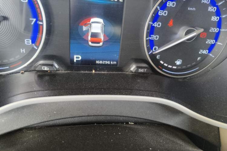 Used Geely Auto Emgrand 2018 1.5L CVT Luxury Model Odometer Close Up
