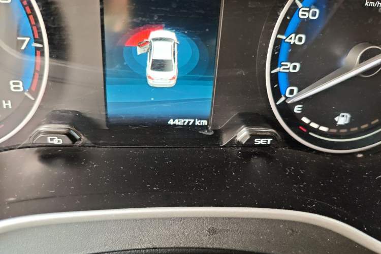 Used Geely Auto Emgrand 2018 1.5L Manual Luxury Model Odometer Close Up