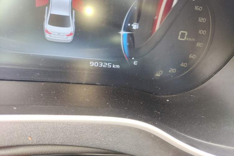 Used Geely Auto Emgrand 2018 1.5L CVT Upward Connect Edition Odometer Close Up