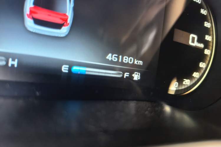Used Geely Auto Emgrand 2018 1.5L CVT Upward Connect Edition Odometer Close Up