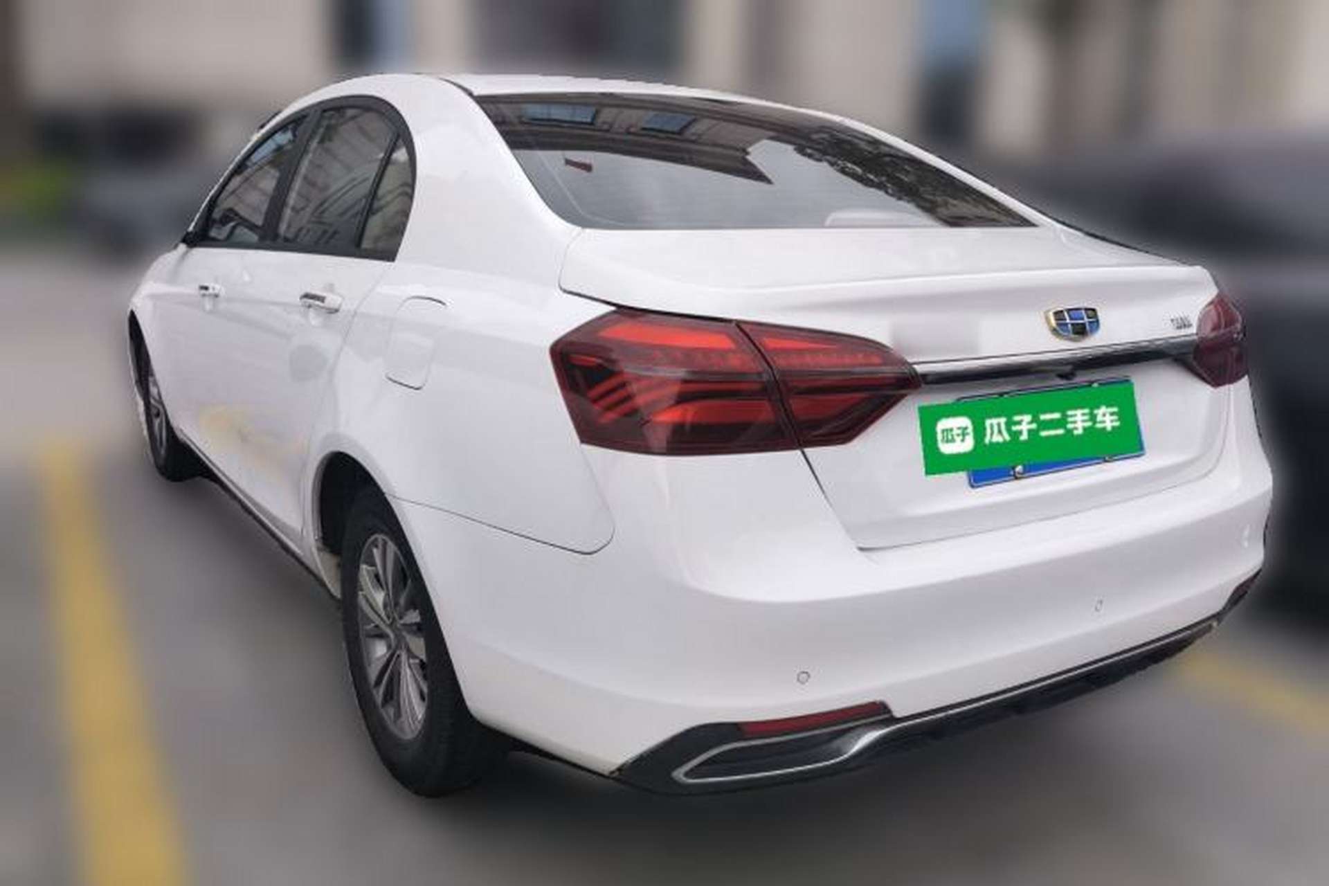 Used Geely Auto Emgrand 2018 1.5L CVT Luxury Model Rear Left 45 Deg