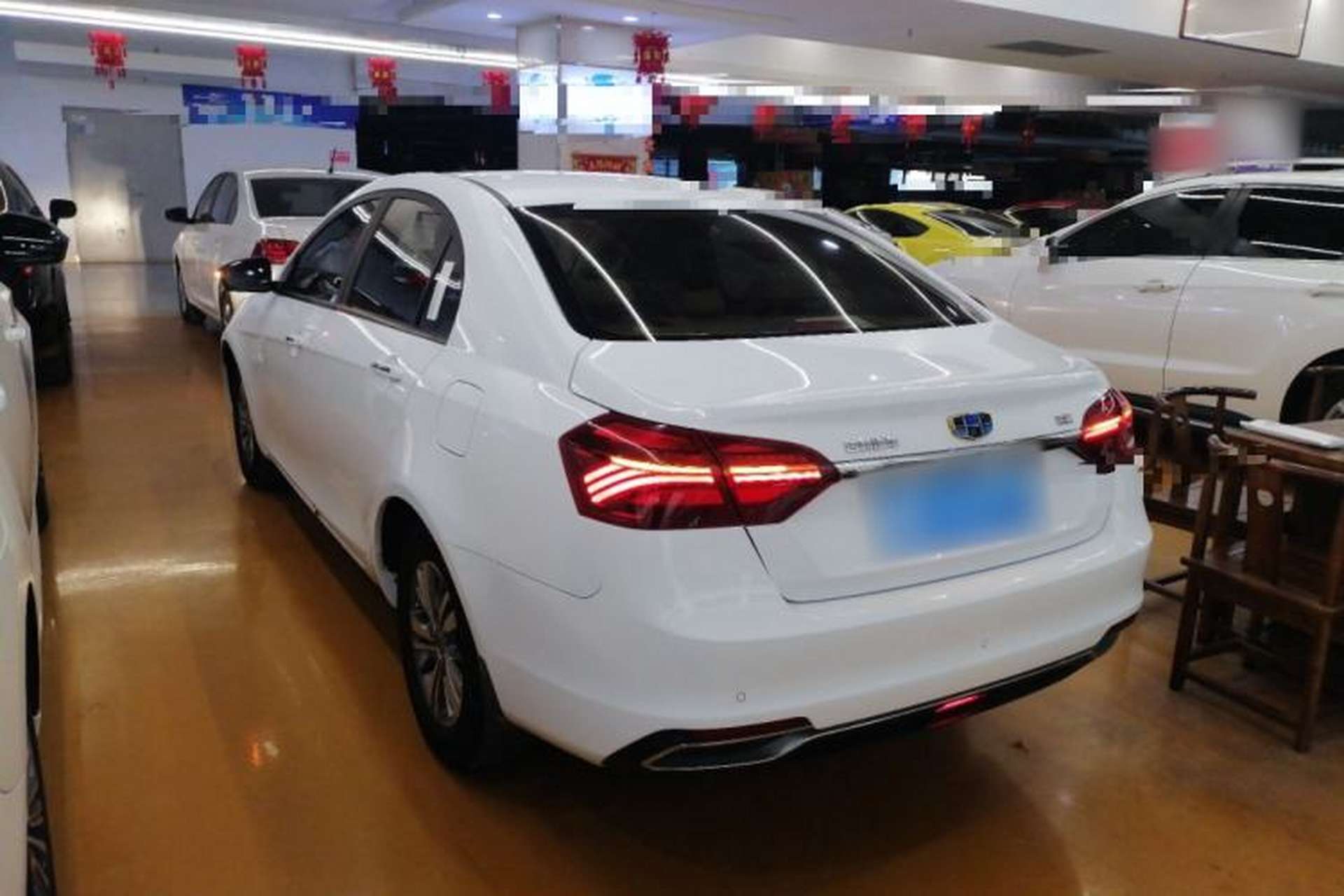 Used Geely Auto Emgrand 2018 1.5L CVT Luxury Model Rear Left 45 Deg