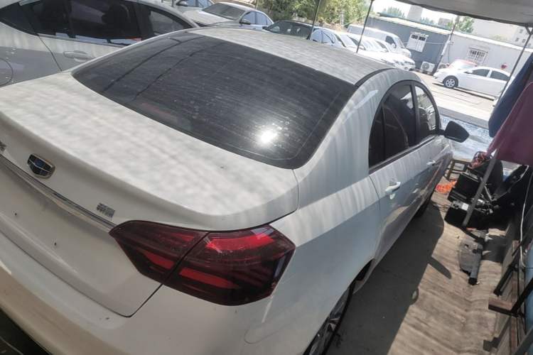 Used Geely Auto Emgrand 2018 1.5L CVT Upward Connect Edition Rear Right 45 Deg