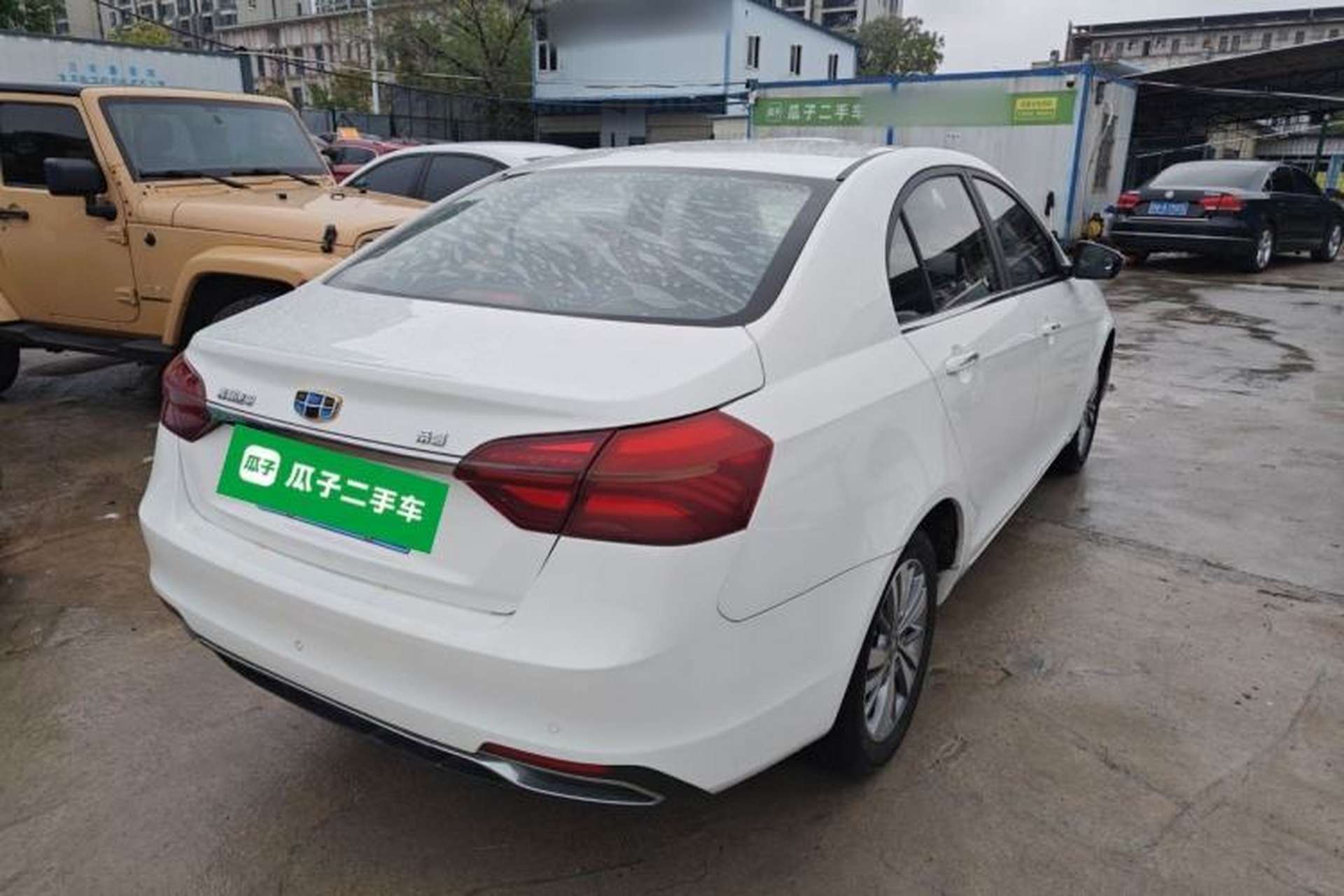 Used Geely Auto Emgrand 2018 1.5L Manual Upward Connect Edition Rear Right 45 Deg