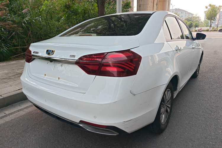 Used Geely Auto Emgrand 2018 1.5L CVT Luxury Model Rear Right 45 Deg