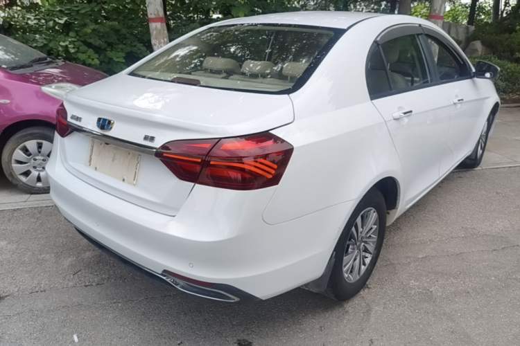 Used Geely Auto Emgrand 2018 1.5L CVT Luxury Model Rear Right 45 Deg