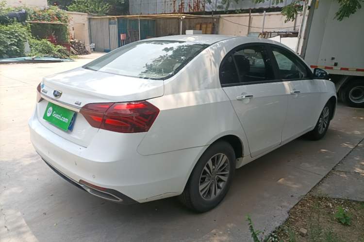 Used Geely Auto Emgrand 2018 1.5L CVT Luxury Model Rear Right 45 Deg