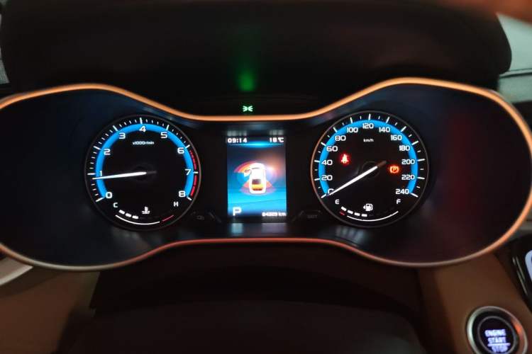 Used Geely Auto Emgrand 2018 1.5L CVT Luxury Model Instrument Cluster