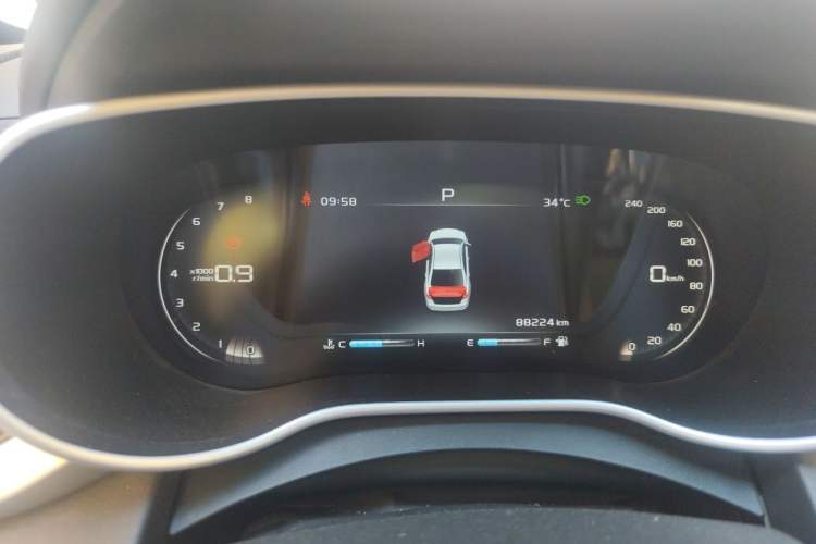 Used Geely Auto Emgrand 2018 1.5L CVT Upward Connect Edition Instrument Cluster