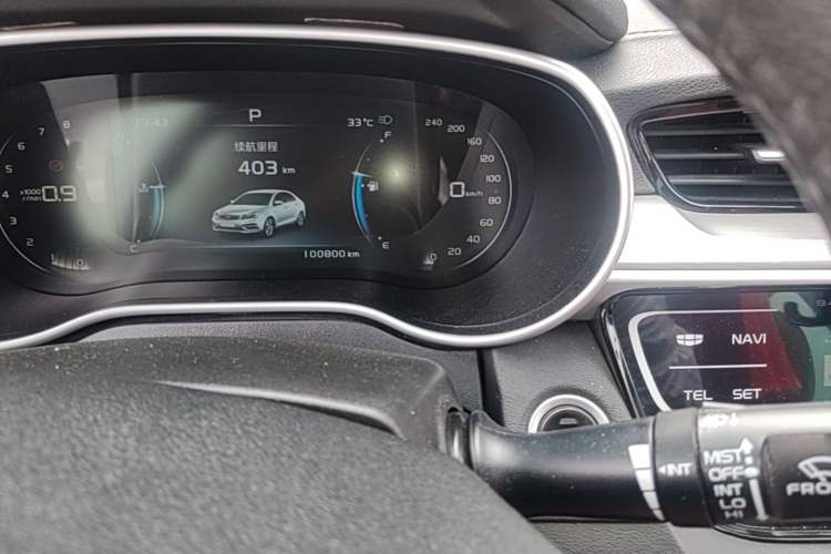 Used Geely Auto Emgrand 2018 1.5L CVT Upward Connect Edition Odometer Close Up
