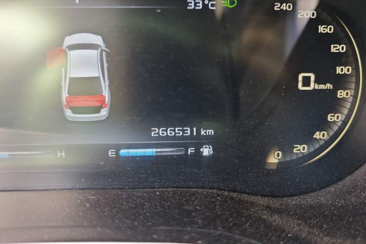 Used Geely Auto Emgrand 2018 1.5L CVT Upward Connect Edition Odometer Close Up