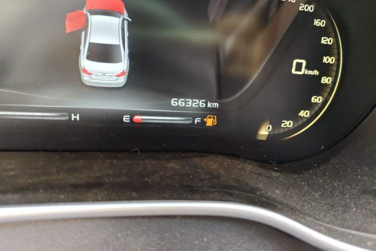 Used Geely Auto Emgrand 2018 1.5L CVT Upward Connect Edition Odometer Close Up