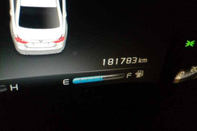 Used Geely Auto Emgrand 2018 1.5L CVT Upward Connect Edition Odometer Close Up