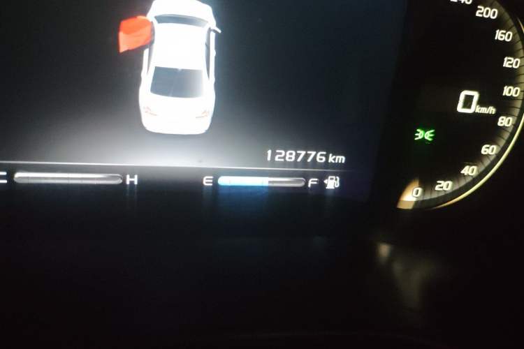 Used Geely Auto Emgrand 2018 1.5L Manual Upward Connect Edition Odometer Close Up