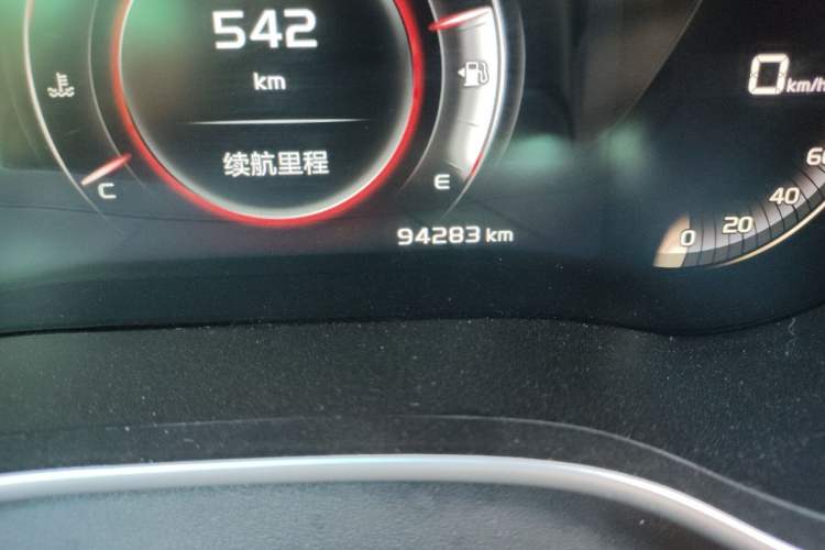 Used Geely Auto Emgrand 2018 1.5L CVT Upward Connect Edition Odometer Close Up