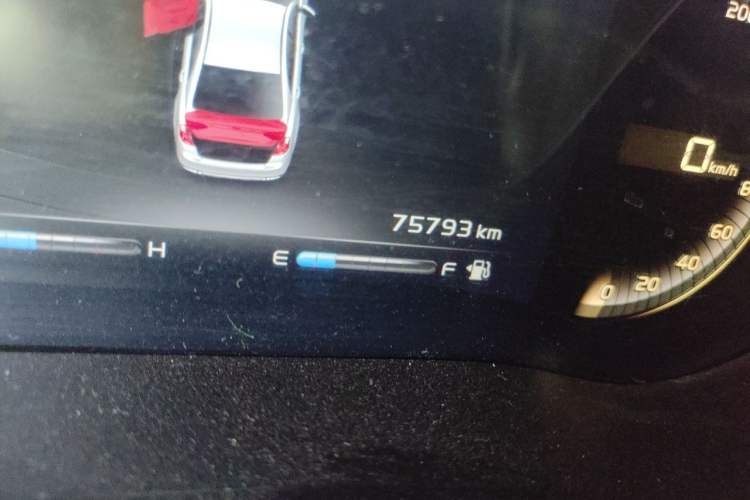 Used Geely Auto Emgrand 2018 1.5L Manual Upward Connect Edition Odometer Close Up