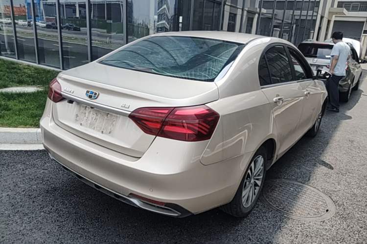 Used Geely Auto Emgrand 2018 1.5L CVT Upward Connect Edition Rear Right 45 Deg