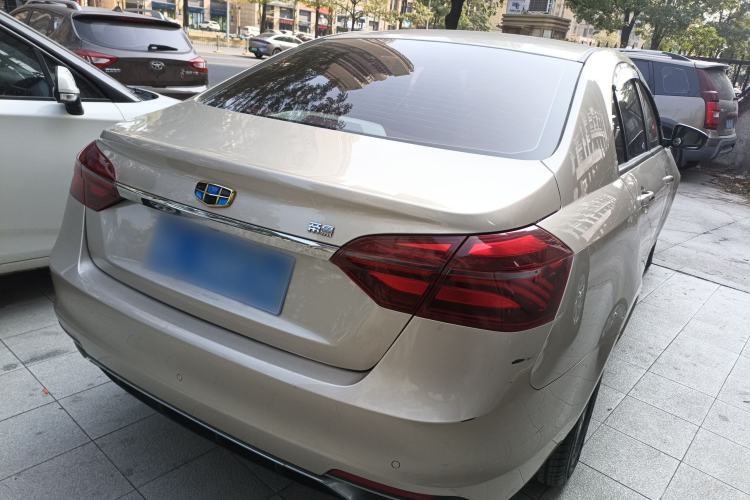 Used Geely Auto Emgrand 2018 1.5L CVT Luxury Model Rear Right 45 Deg