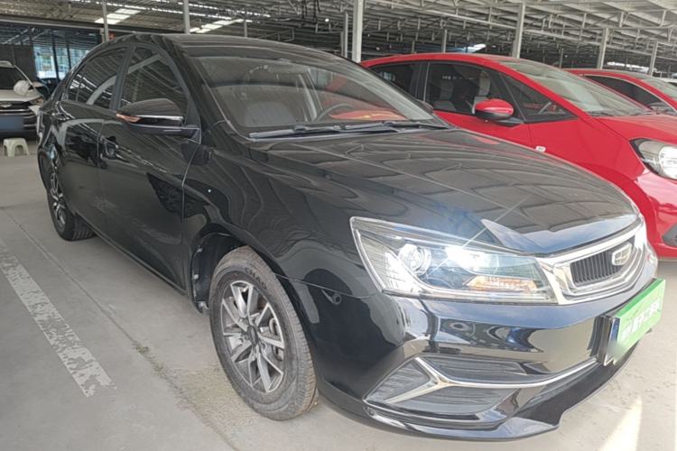 Used Geely Auto Emgrand 2019 Leading Edition 1.5L Manual Luxury Model China VI Standard Front Right 45 Deg