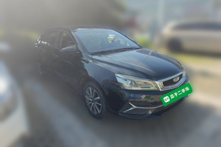 Used Geely Auto Emgrand 2019 Leading Edition 1.5L Manual Upgraded Connectivity Model China VI Standard Front Right 45 Deg