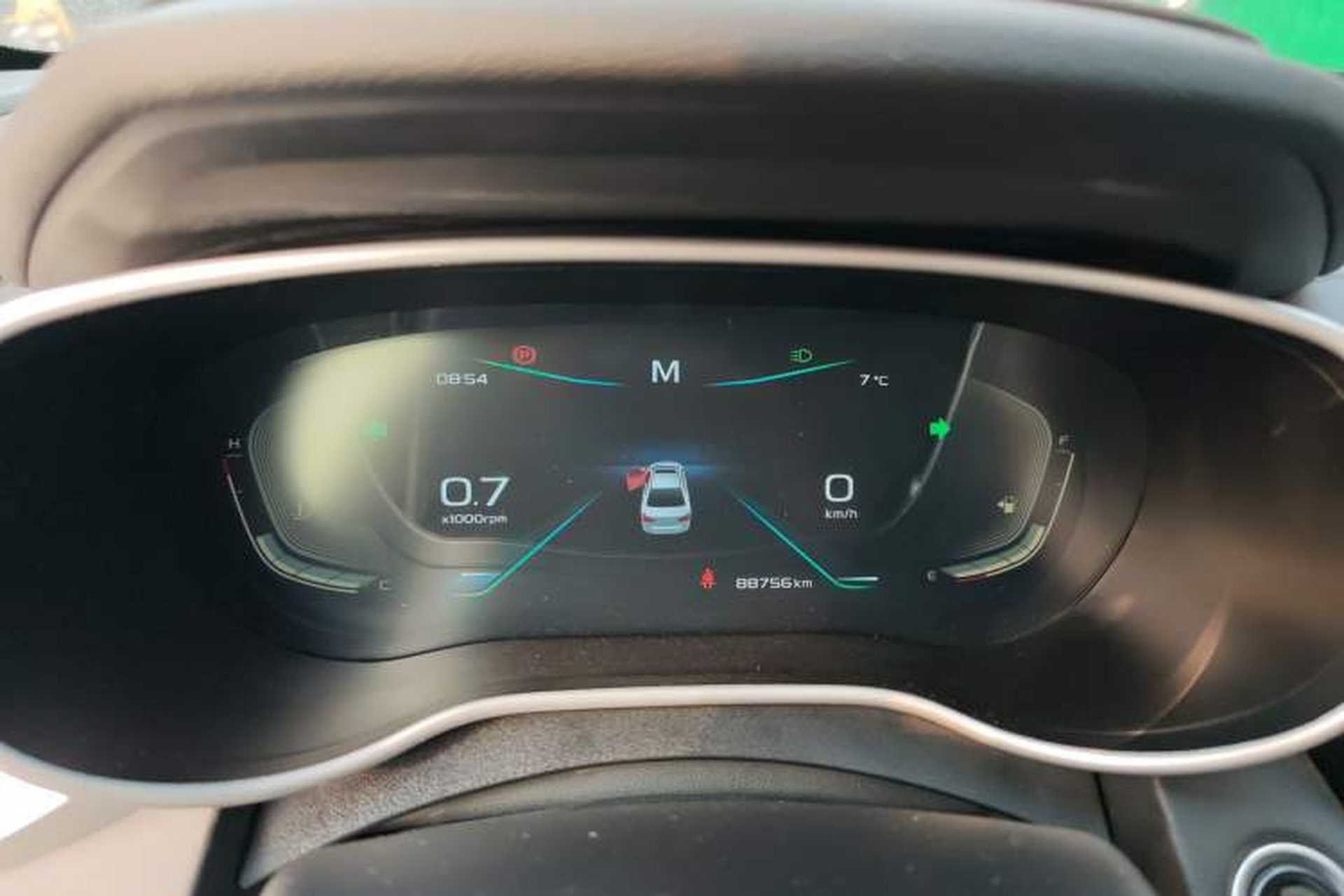 Used Geely Auto Emgrand 2019 Leading Edition 1.5L Manual Upgraded Connectivity Model China V Standard Instrument Cluster