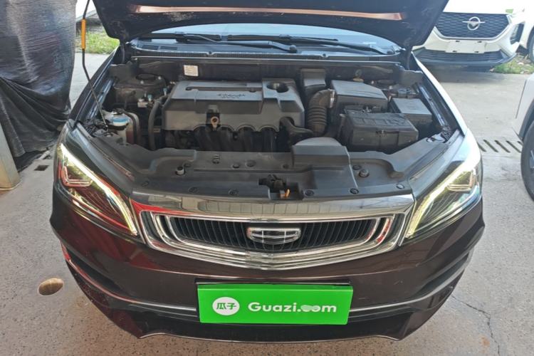 Used Geely Auto Emgrand 2019 Leading Edition 1.5L CVT Upward Asian Games Edition China VI Engine Bay