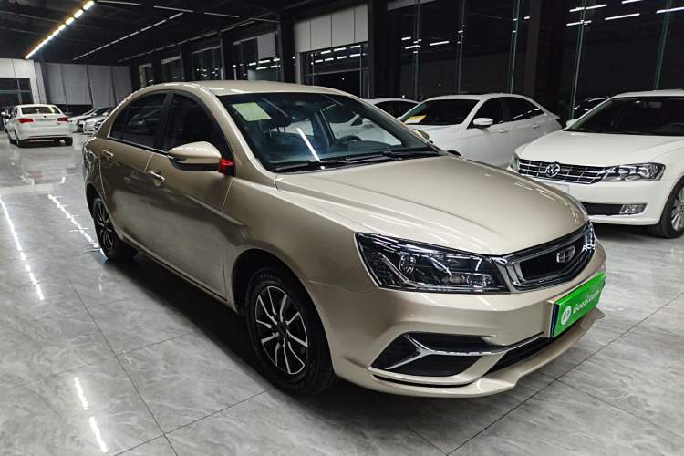 Used Geely Auto Emgrand 2019 Leading Edition 1.5L Manual Luxury Model China VI Standard Front Right 45 Deg