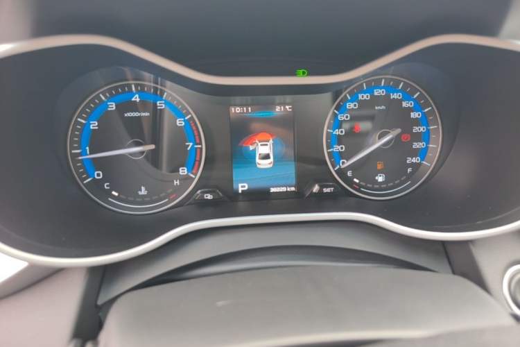 Used Geely Auto Emgrand 2019 Leading Edition 1.5L CVT Luxury Model China VI Standard Instrument Cluster