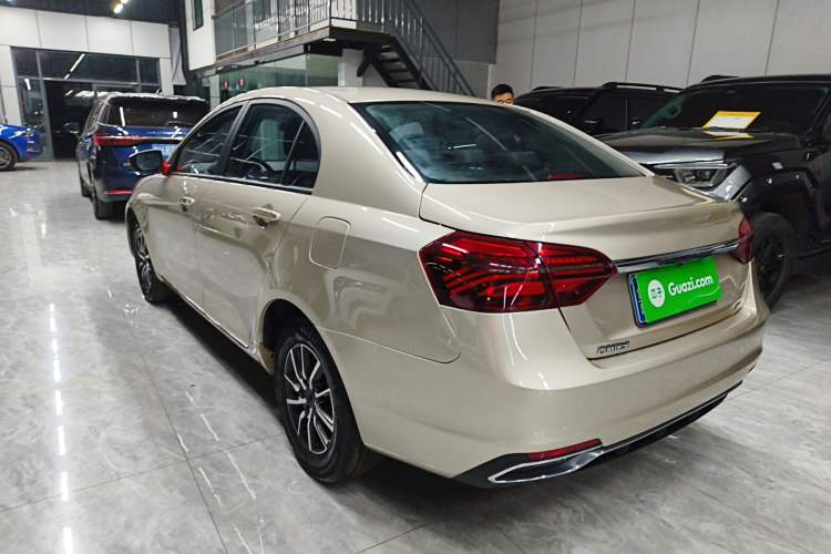 Used Geely Auto Emgrand 2019 Leading Edition 1.5L Manual Luxury Model China VI Standard Rear Left 45 Deg