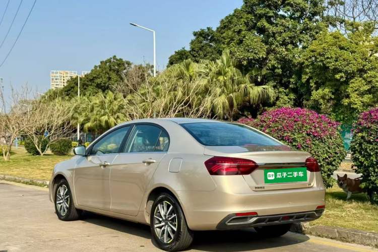 Used Geely Auto Emgrand 2019 Leading Edition 1.5L CVT Upward-Connected Model China VI Standard Rear Left 45 Deg