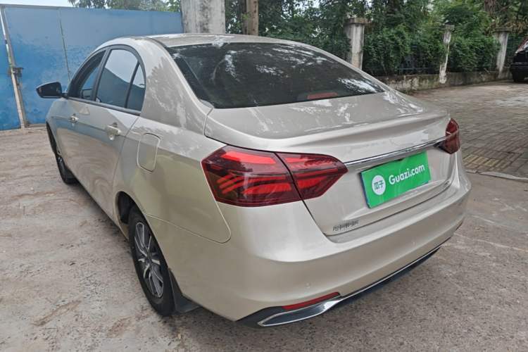 Used Geely Auto Emgrand 2019 Leading Edition 1.5L CVT Luxury Model China VI Standard Rear Left 45 Deg