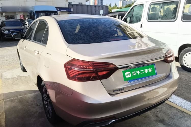Used Geely Auto Emgrand 2019 Leading Edition 1.5L CVT Upward-Connected Model China VI Standard Rear Left 45 Deg