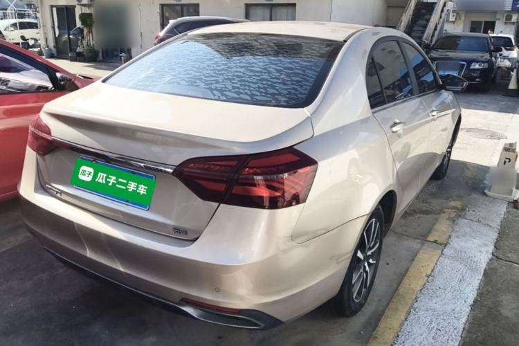Used Geely Auto Emgrand 2019 Leading Edition 1.5L CVT Upward-Connected Model China VI Standard Rear Right 45 Deg