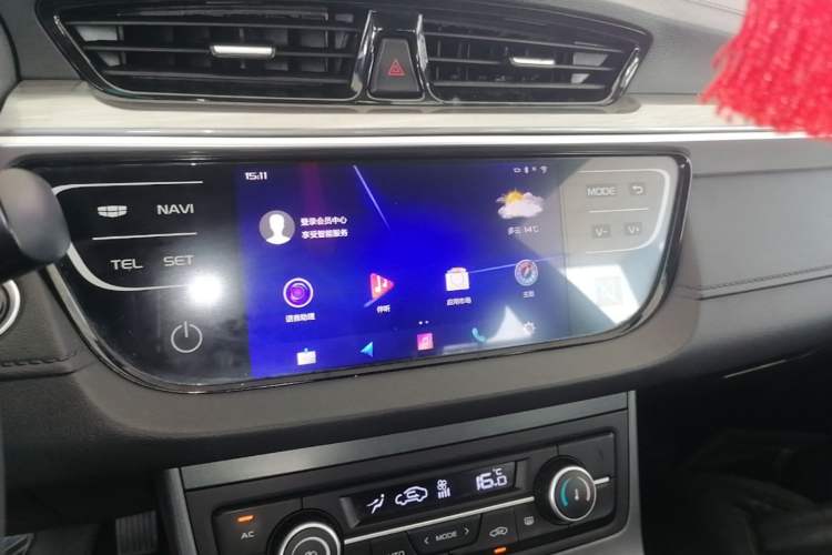 Used Geely Auto Emgrand 2019 Leading Edition 1.5L CVT Upward Asian Games Edition China VI Audio And AC Panel