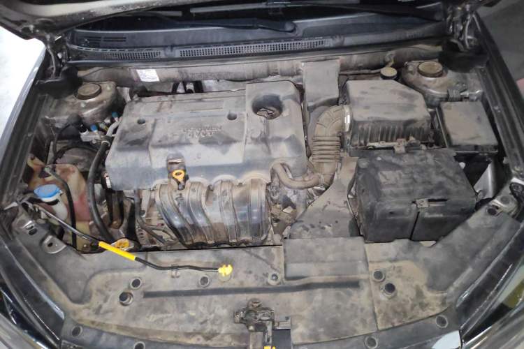 Used Geely Auto Emgrand 2019 Leading Edition 1.5L CVT Luxury Model China VI Standard Engine Bay