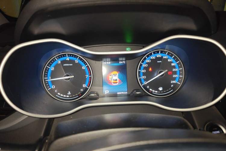 Used Geely Auto Emgrand 2019 Leading Edition 1.5L CVT Luxury Model China VI Standard Instrument Cluster