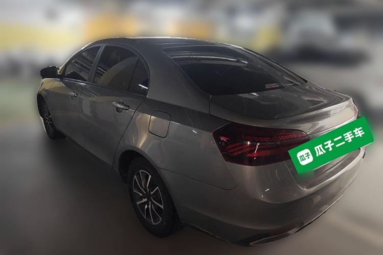 Used Geely Auto Emgrand 2019 Leading Edition 1.5L CVT Luxury Model China VI Standard Rear Left 45 Deg