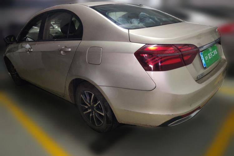 Used Geely Auto Emgrand 2019 Leading Edition 1.5L CVT Luxury Model China VI Standard Rear Left 45 Deg