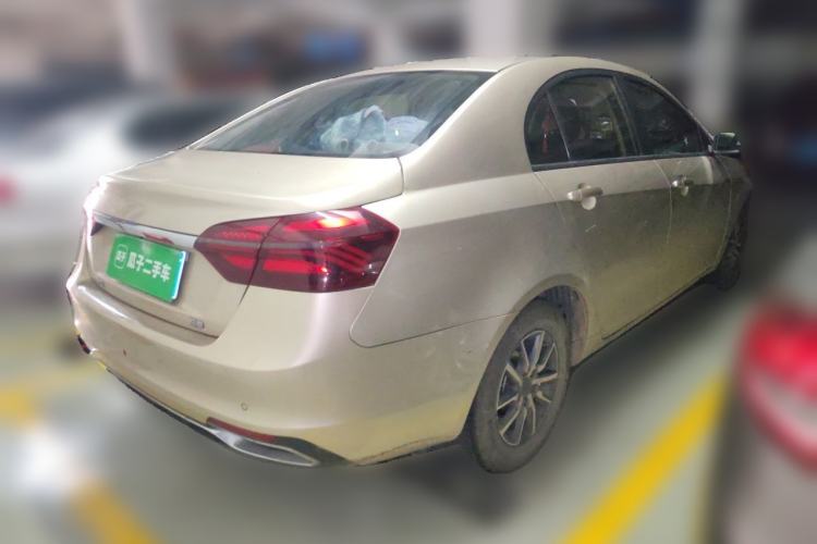 Used Geely Auto Emgrand 2019 Leading Edition 1.5L CVT Luxury Model China VI Standard Rear Right 45 Deg