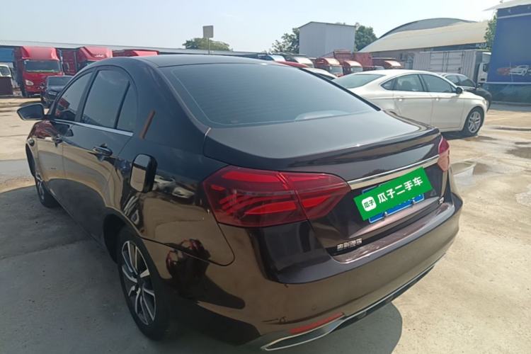 Used Geely Auto Emgrand 2019 Leading Edition 1.5L CVT Upward-Connected Model China VI Standard Rear Left 45 Deg