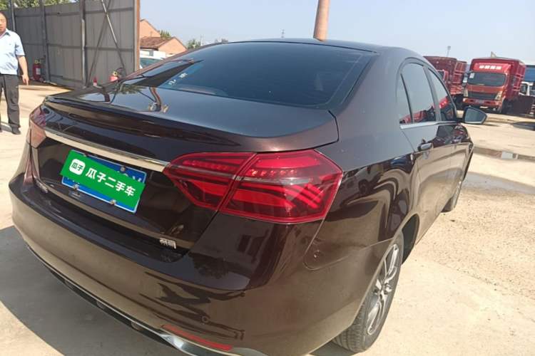 Used Geely Auto Emgrand 2019 Leading Edition 1.5L CVT Upward-Connected Model China VI Standard Rear Right 45 Deg
