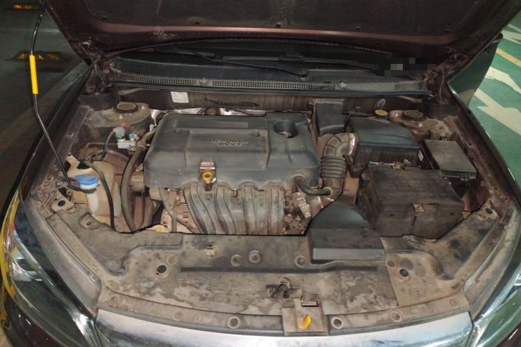 Used Geely Auto Emgrand 2019 Leading Edition 1.5L CVT Upward-Connected Model China VI Standard Engine Bay