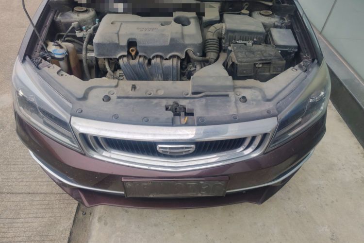 Used Geely Auto Emgrand 2019 Leading Edition 1.5L CVT Luxury Model China VI Standard Engine Bay