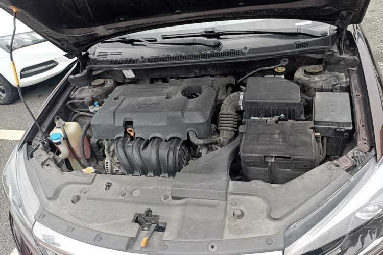 Used Geely Auto Emgrand 2019 Leading Edition 1.5L Manual Luxury Model China VI Standard Engine Bay