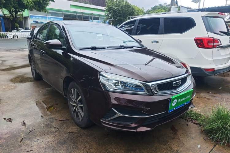 Used Geely Auto Emgrand 2019 Leading Edition 1.5L CVT Upward-Connected Model China VI Standard Front Right 45 Deg