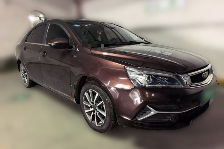 Used Geely Auto Emgrand 2019 Leading Edition 1.5L Manual Upgraded Connectivity Model China V Standard Front Right 45 Deg