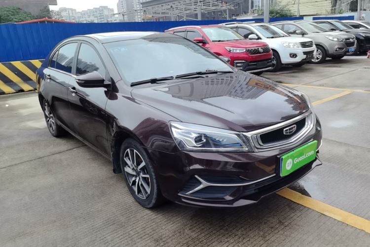 Used Geely Auto Emgrand 2019 Leading Edition 1.5L CVT Upward-Connected Model China VI Standard Front Right 45 Deg